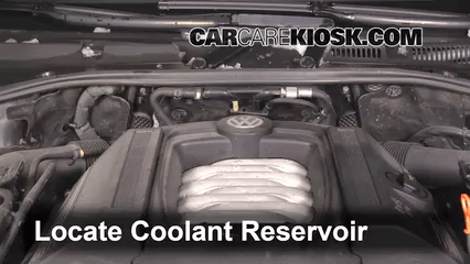 Add Transmission Fluid: 2006 Volkswagen Touareg 4.2L V8